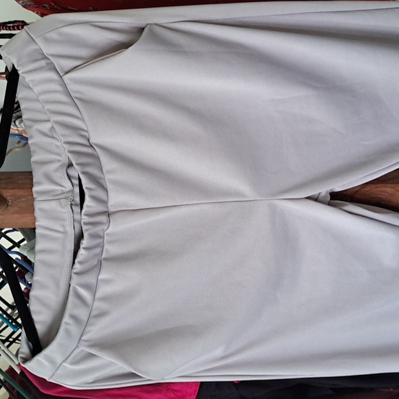 Gray polyester slacks - Picture 2 of 2